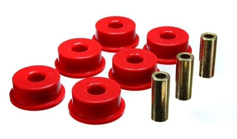 Energy Suspension Differential Carrier Bushing Set Red Rear for Chevrolet Camaro