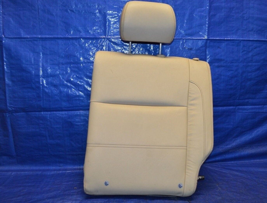 06-08 Subaru Forester XT Seat Cushion Rear Tan Leather OEM 2006-2008