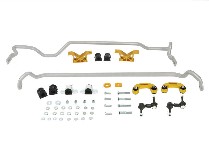 Whiteline BSK007M Front and Rear Sway Bar Kit; For 02-07 Subaru Impreza WRX