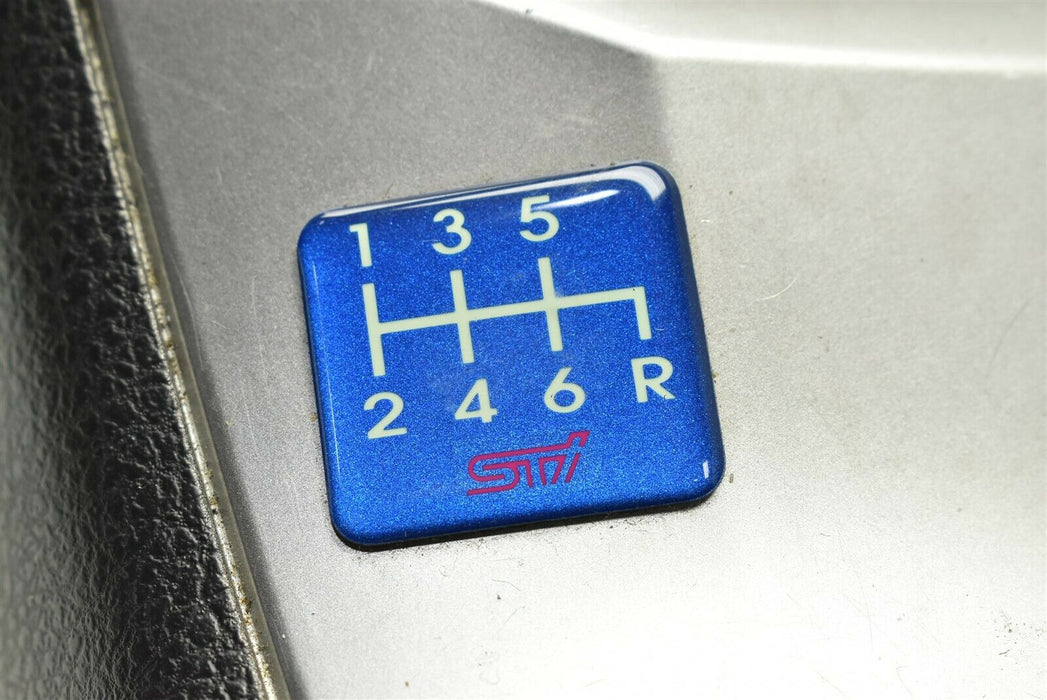 2008-2014 Subaru Impreza WRX STI Shifter Trim Console Surround OEM 08-14