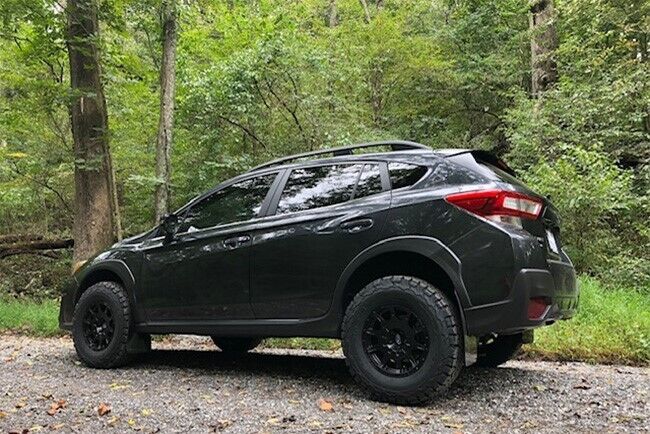 Rally Armor UR Black Mud Flaps w/ Red Logo For 2018-22 Subaru Crosstrek