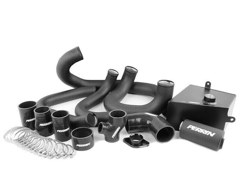 Perrin Performance Intercooler Boost Tubes Black for 2015-2020 Subaru WRX