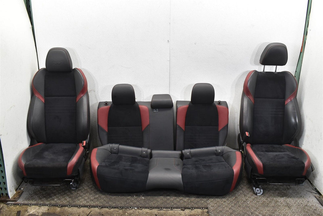 2015-2019 Subaru WRX STI Front Rear Seat Set Seats 15-19
