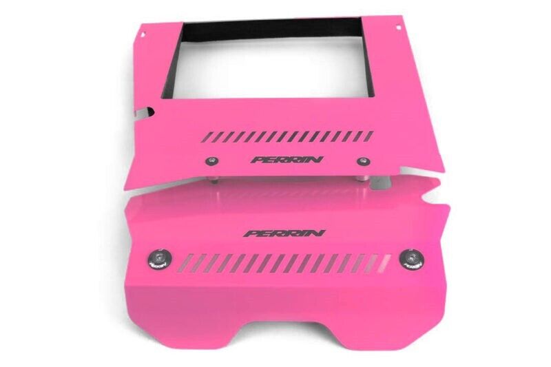 Perrin Engine Cover Kit Hyper Pink for 15-20 Subaru WRX PSP-ENG-165HP