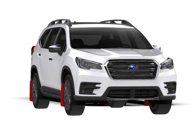 Rally Armor Red UR Mud Flap with Black Logo For 2018-2020 Subaru Ascent