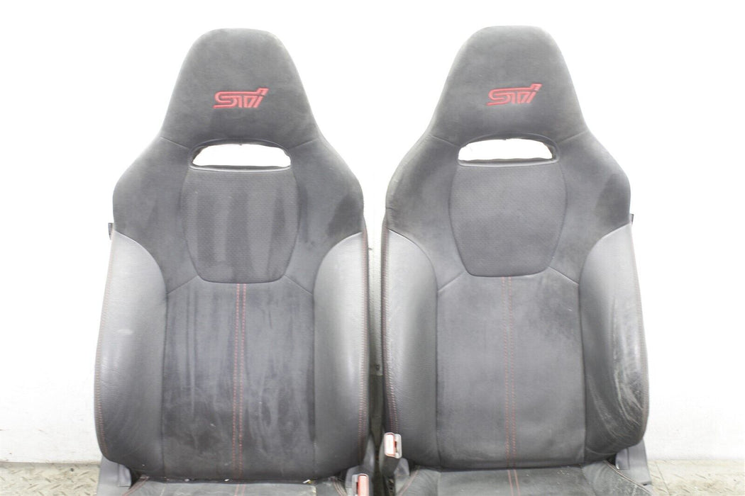 2008-2014 Subaru Impreza WRX STI Seat Set Assembly Front Rear Wagon Seats 08-14
