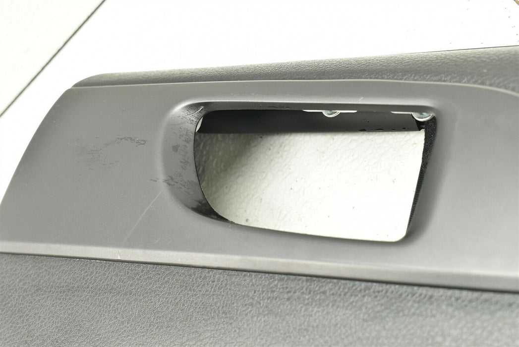 2008-2014 Subaru Impreza WRX STI Door Panel Trim Rear Right Passenger RH 08-14