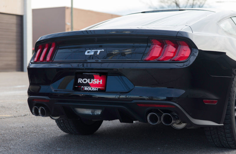 ROUSH Fits 2018-2019 Ford Mustang 5.0L V8 Cat-Back Exhaust Kit (Fastback Only)