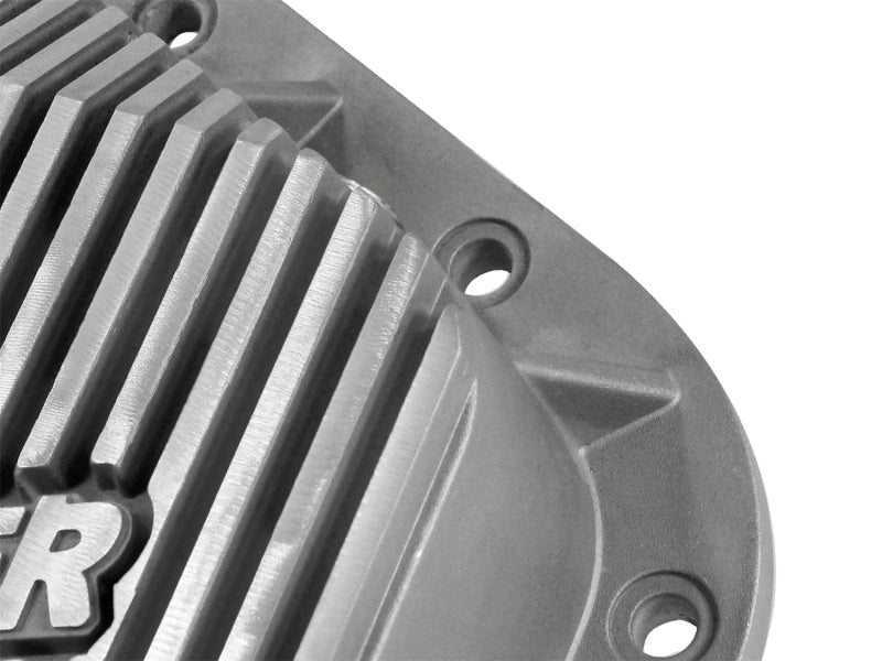 aFe Front Differential Cover (Raw; Fits Street Series); Ford Diesel Trucks