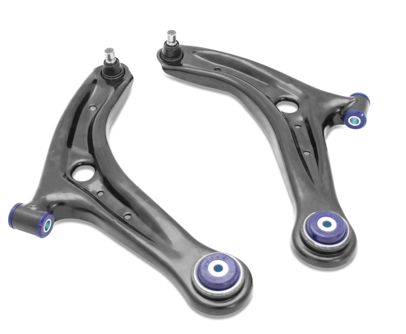 Superpro Fits 14-19 Ford Fiesta ST Front Lower Control Arm Set W/ Preinstalled