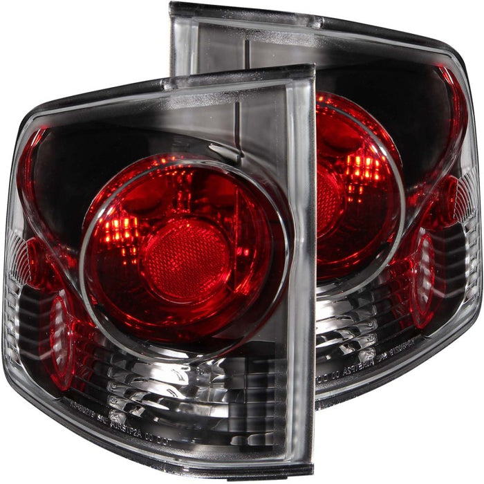 Anzo Fits 1995-2005 Chevrolet S-10 Taillights Dark Smoke 3D Style