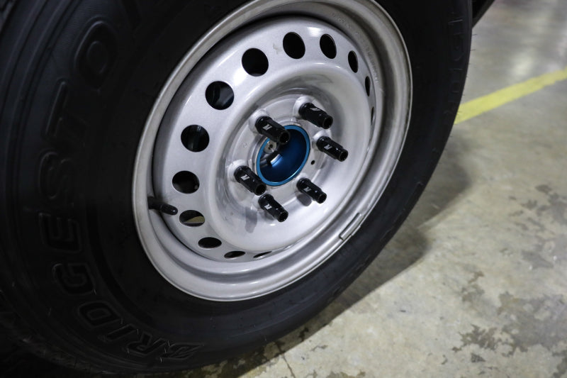 Mishimoto Aluminum Locking Fits Lug Nuts M12x1.5 27pc Set Black