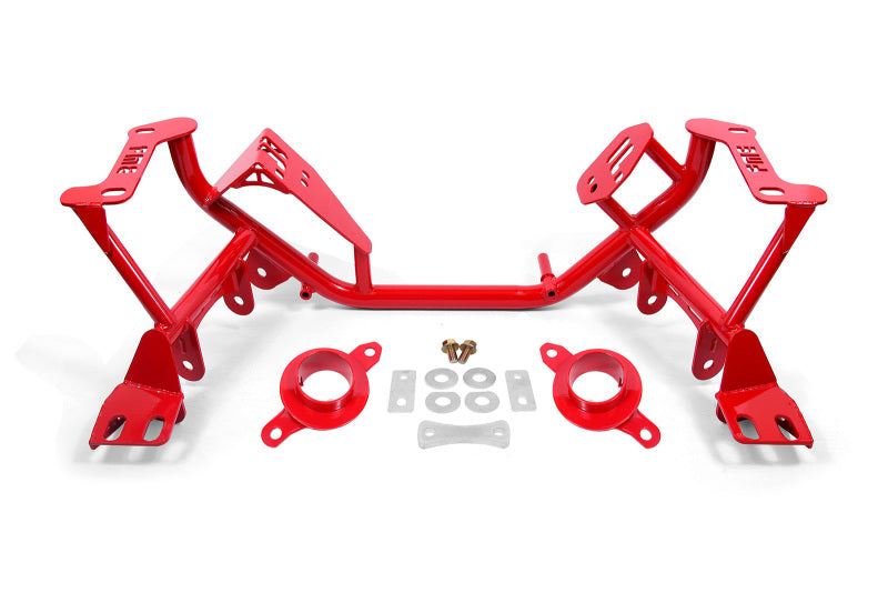 BMR Fits 79-95 Ford Mustang K-Member Standard Version W/spring Perches - Red