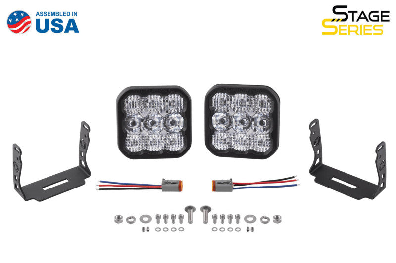 Diode Dynamics Fits SS5 LED Pod Pro - White Combo (Pair)