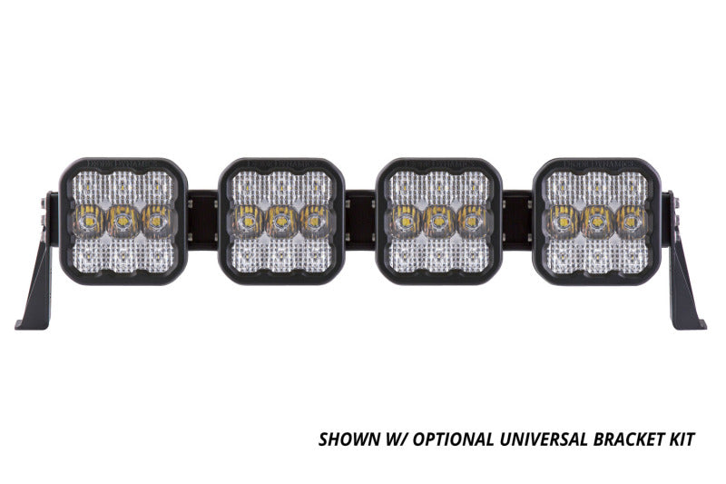 Diode Dynamics Fits SS5 Sport Universal CrossLink 4-Pod Lightbar - Yellow Combo