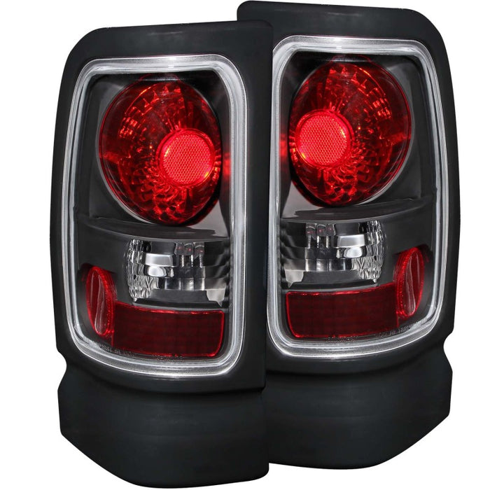 Anzo Fits 1994-2001 Dodge Ram Taillights Black