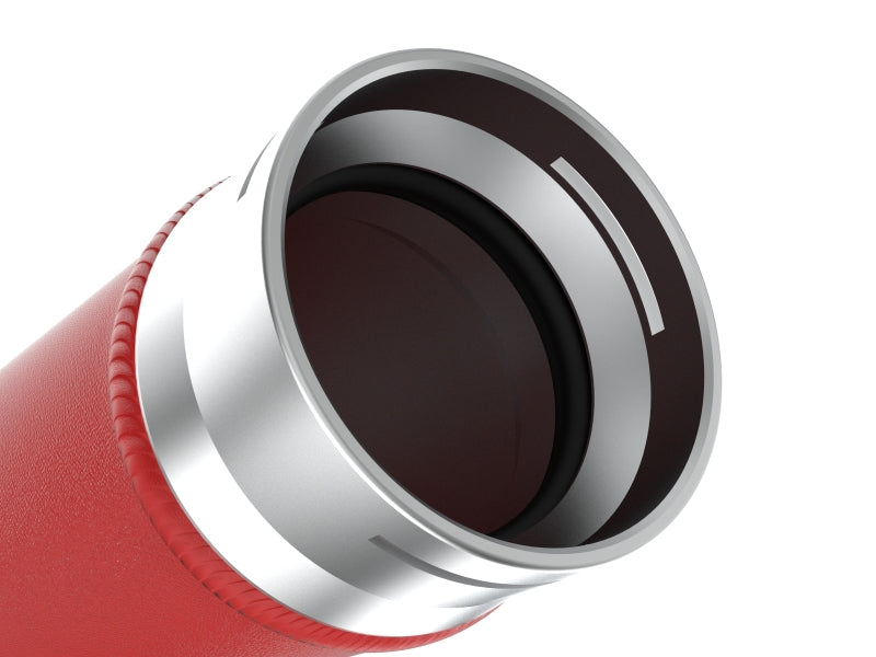 aFe BladeRunner Fits 2-1/2 IN Aluminum Hot Charge Pipe Red 22-23 Subaru WRX