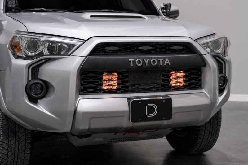 Diode Dynamics Fits 14-23 Toyota 4Runner SS5 Stealth Grille LED 4-Pod Kit - Pro