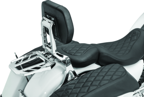 Kuryakyn Neo Chrome Driver And Passenger Backrest 5746