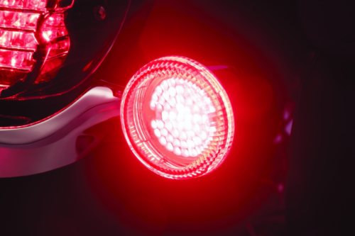 Kuryakyn 2939 Luminez LED Rear Turn Signal Inserts - Red