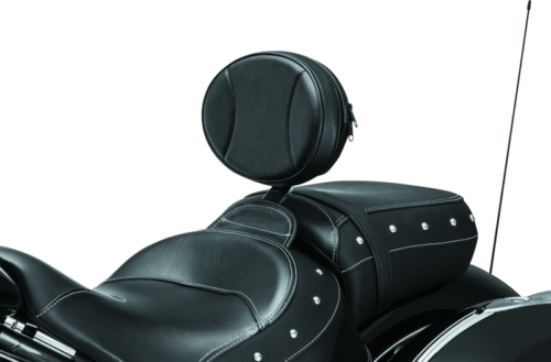 Kuryakyn 1628 Plug-N-Go Driver Backrest for Indian