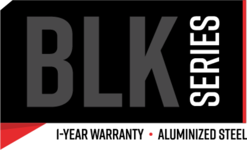 MBRP 2.5" Black Series Exhaust System-Aluminized Steel; S5342BLK