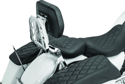 Kuryakyn Neo Chrome Driver And Passenger Backrest 5746