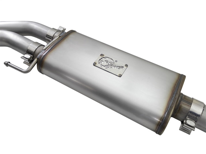 aFe Fits Rebel Exhausts 3in SS Cat-Back 15-16 Ford F-150 EcoBoost V6 2.7/3.5L V8