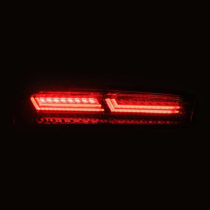 AlphaRex Fits 16-18 Chevrolet Camaro PRO-Series LED Tail Lights Jet Black