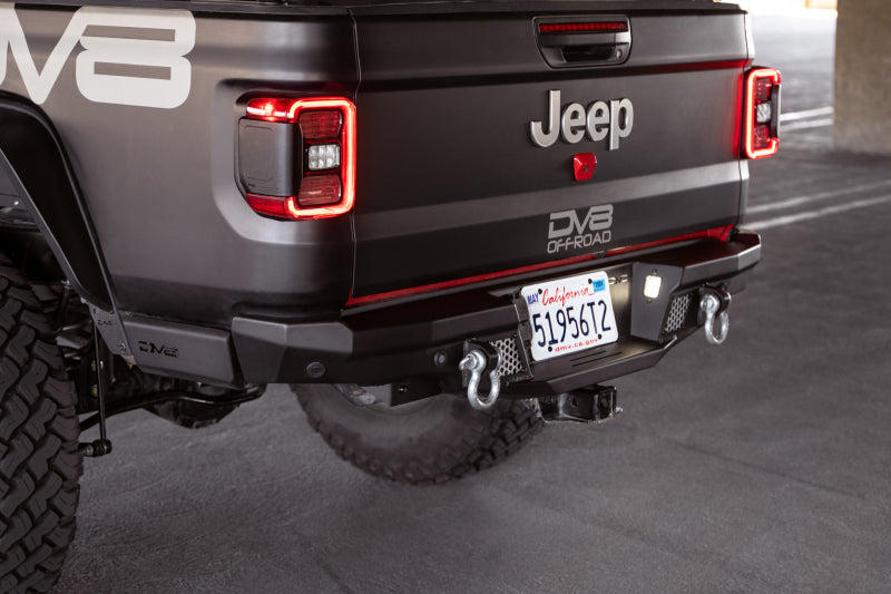 DV8 Offroad Fits 20-23 Jeep Gladiator JT MTO Series Rear Bumper