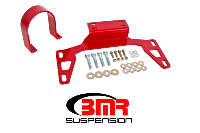 BMR Fits 11-14 S197 Mustang Front Driveshaft Safety Loop - Red