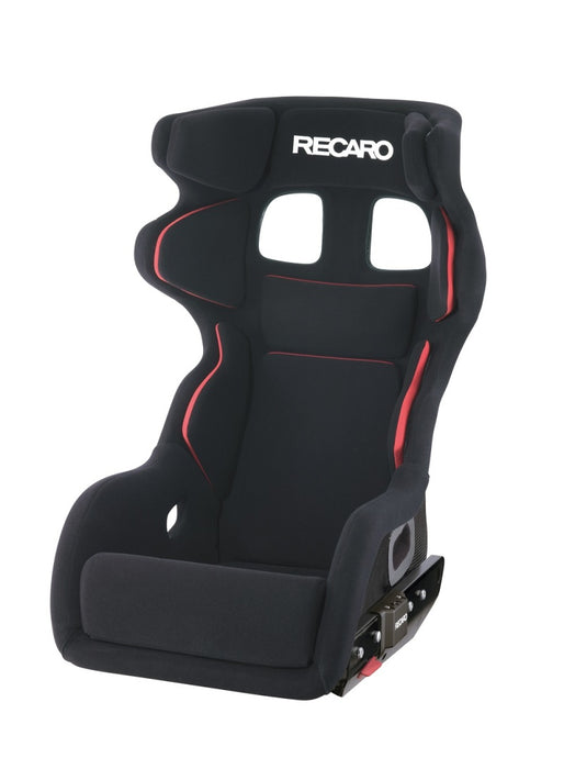 Recaro Fits P1300 GT LW Lightweight Seat - Black Velour/White Logo