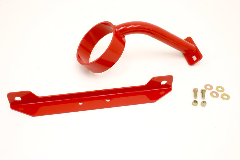 BMR 05-10 Fits S197 Mustang Front Driveshaft Safety Loop - Red
