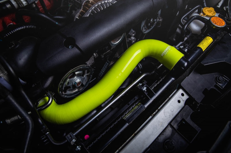 Mishimoto Fits 2015+ Subaru WRX Silicone Radiator Coolant Hose Kit - Neon Yellow