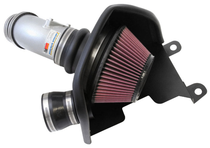 K&amp;N Fits 12 Honda Civic Si 2.4L L4 Silver Typhoon Intake