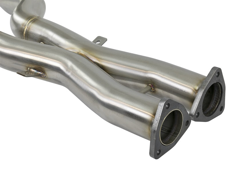 aFe MACH Force-Xp Fits 2-1/2in 304 SS Cat-Back Exhaust W/polished Tips 05-08 BMW