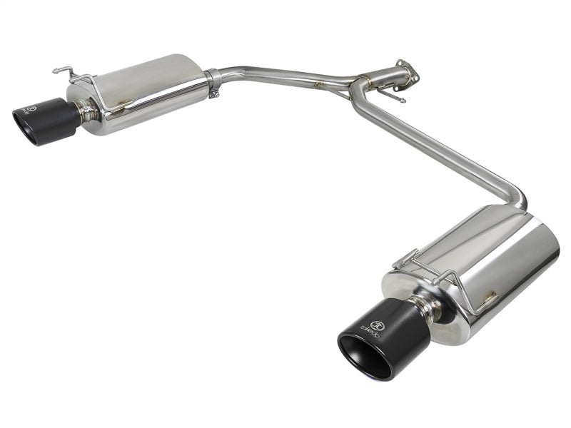 aFe Takeda Fits 2.25-1.75in 304 SS Axle-Back Exhaust W/ Black Tips 13-17 Honda