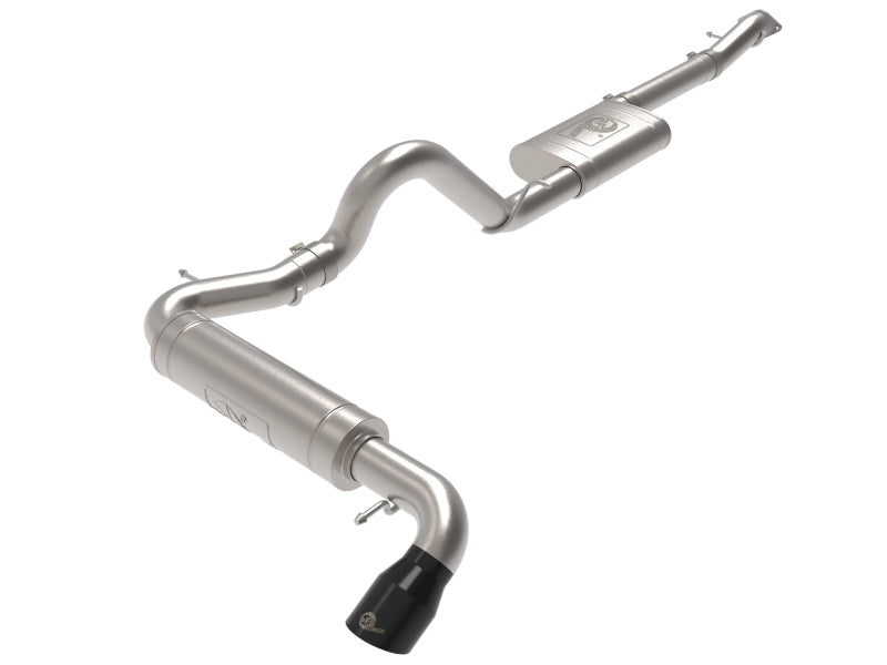 aFe Fits Apollo GT 3in 409 SS Cat-Back Exhaust 2021 Ford Bronco L4-2.3L