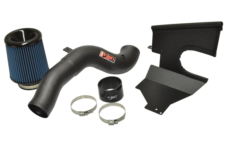 Fits Injen16-18 Ford Focus RS Wrinkle Black Cold Air Intake