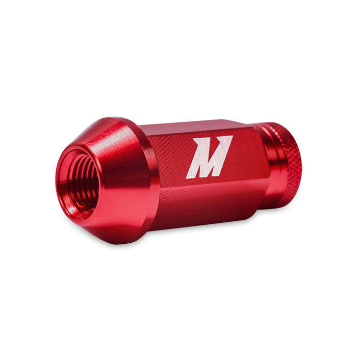 Mishimoto Aluminum Locking Fits Lug Nuts M12x1.5 20pc Set Red