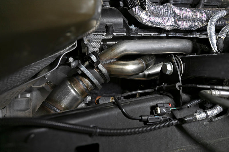 aFe Twisted Fits Steel Headers 2019 RAM 1500 V8-5.7L HEMI