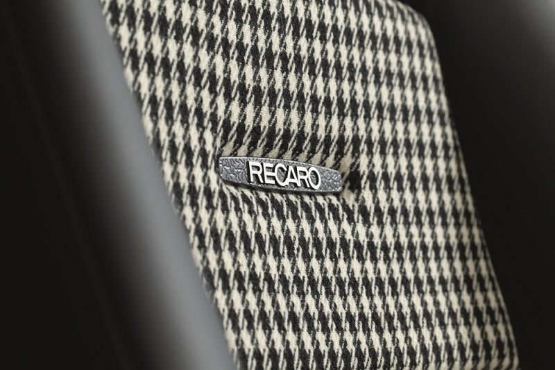 Recaro Fits Classic LX Seat - Black Leather/Pepita Fabric