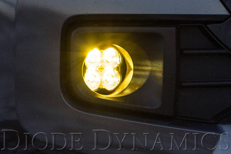 Diode Dynamics Fits SS3 Pro Type B Kit ABL - Yellow SAE Fog