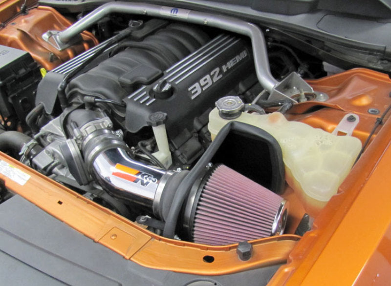 K&amp;N Fits Performance Intake Kit TYPHOON; 11 Dodge Challenger 6.4L V8