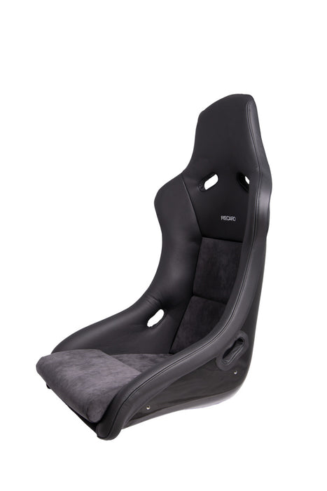 Recaro Pole Position Fits N.G. Seat - Black Leather/Grey Suede