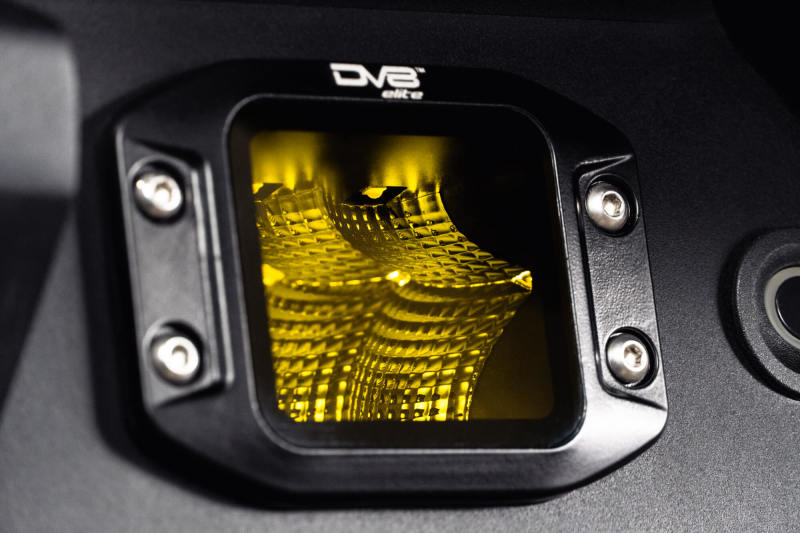 DV8 Fits 3-Inch Elite Series LED Amber Flush Mount Pod Light