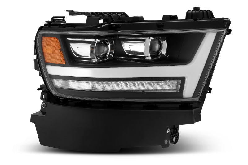 AlphaRex Fits 19-20 Ram 1500HD PRO-Series Proj Headlight Plnk Style Blk W/activ