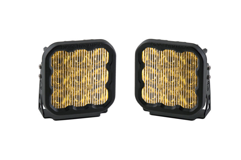 Diode Dynamics Fits SS5 LED Pod Sport - Yellow Driving (Pair)