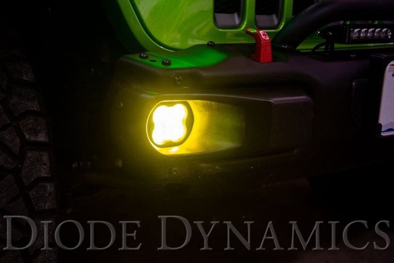 Diode Dynamics Fits SS3 Max Type MR Kit ABL - Yellow SAE Fog