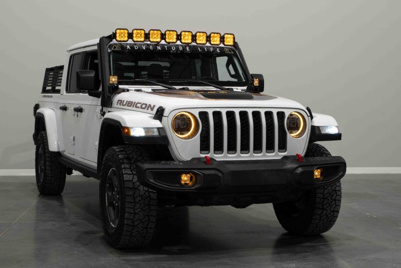 Diode Dynamics Fits Jeep JL SS5 Pro CrossLink Windshield - White Combo Lightbar